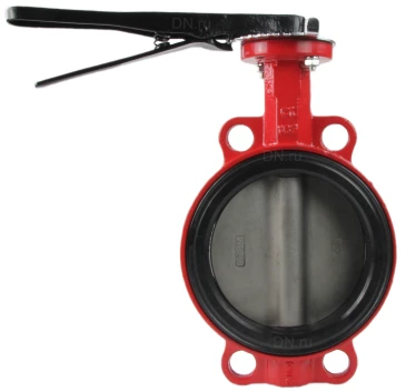 Затвор дисковый поворотный ABRA Ду300 Ру16 BUV-VF866D, межфланцевый, корпус - чугун, диск - нержавеющая сталь, рукоятка, EPDM в Уфе