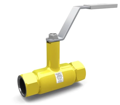 Кран шаровый резьбовой LD КШЦМ Gas 065.025.Н/П.02. стальной ст 20 Ду65 Ру25 МПа в Уфе