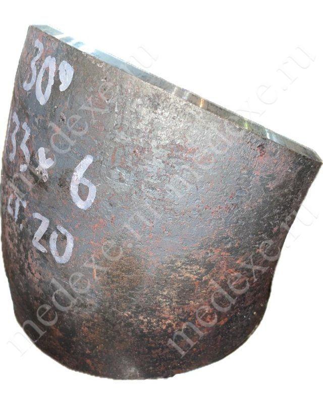 Отвод 45-219х8 ст.09г2с 45 град. 2 исп. ГОСТ 17375-2001 МС01 в Уфе