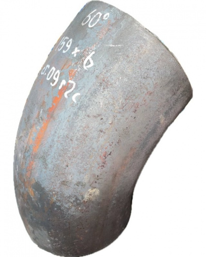 Отвод 60-89х6 ст.09г2c 60 град. 2 исп. ГОСТ 17375-2001 МС01 в Уфе